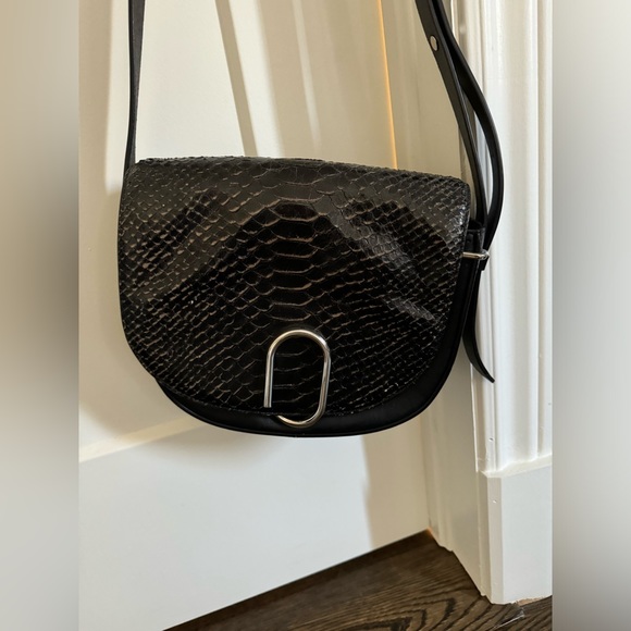 Phillip Lim slid saddle bag in leather - Picture 2 of 3